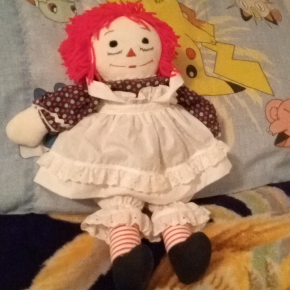 Raggedy Ann doll